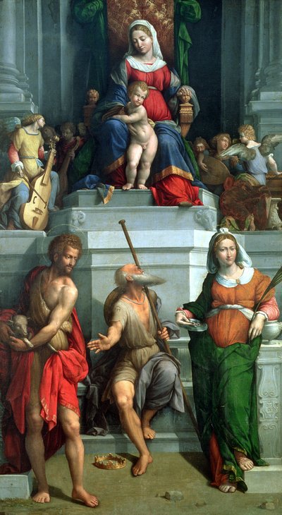 Madonna col Bambino e santi da Benvenuto Tisi da Garofalo